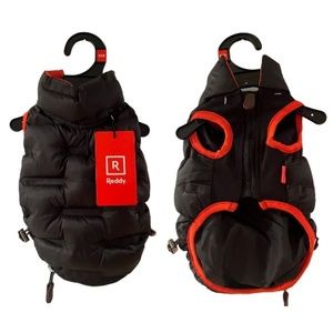 Red Puffer Vest, Red/Black Puffer Vest, Burgundy PrimaLoft Warmest Puffer Vest